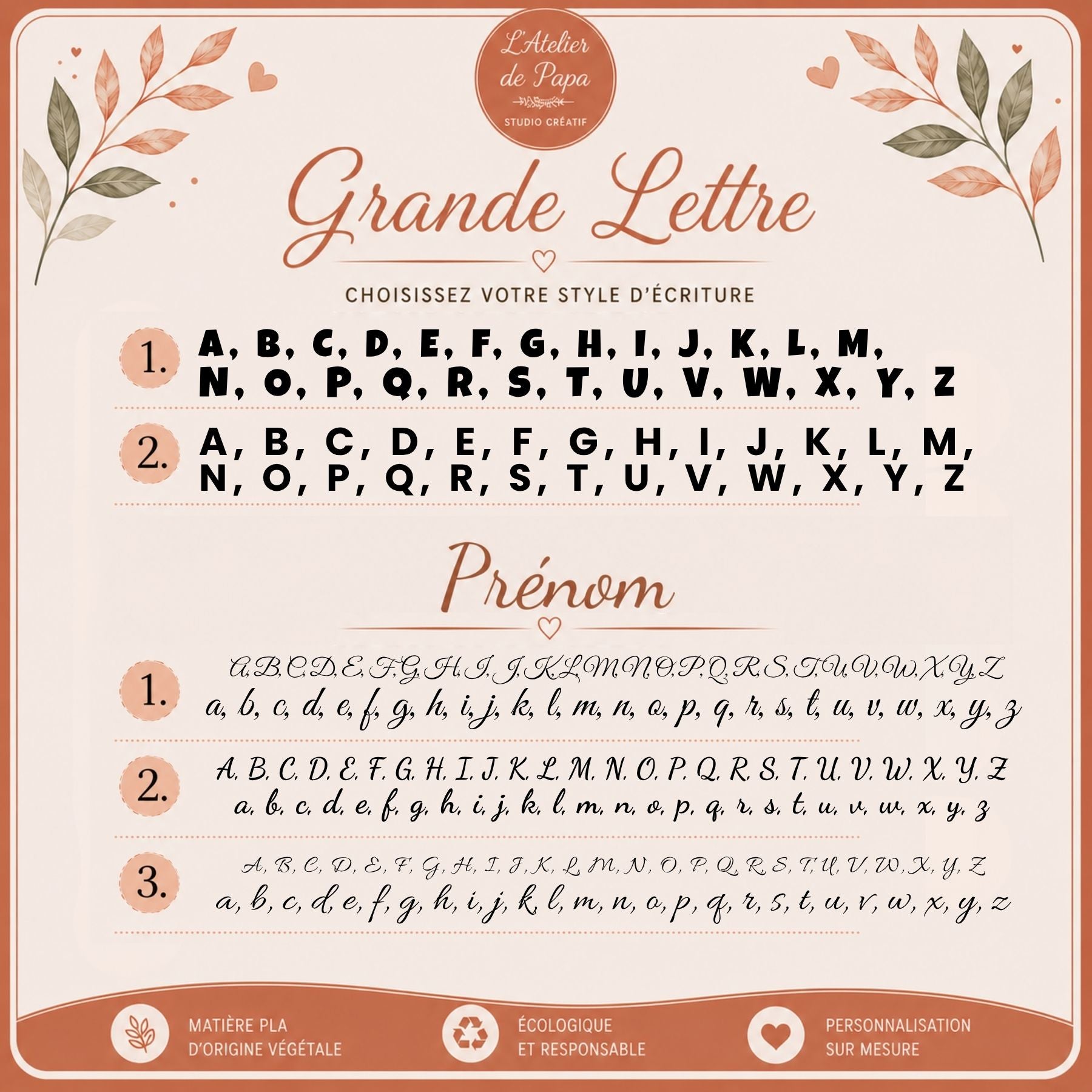 Lettre Chambre Enfant Motif