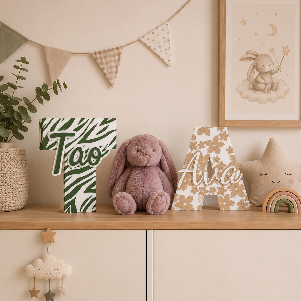 Lettre Chambre Enfant Motif