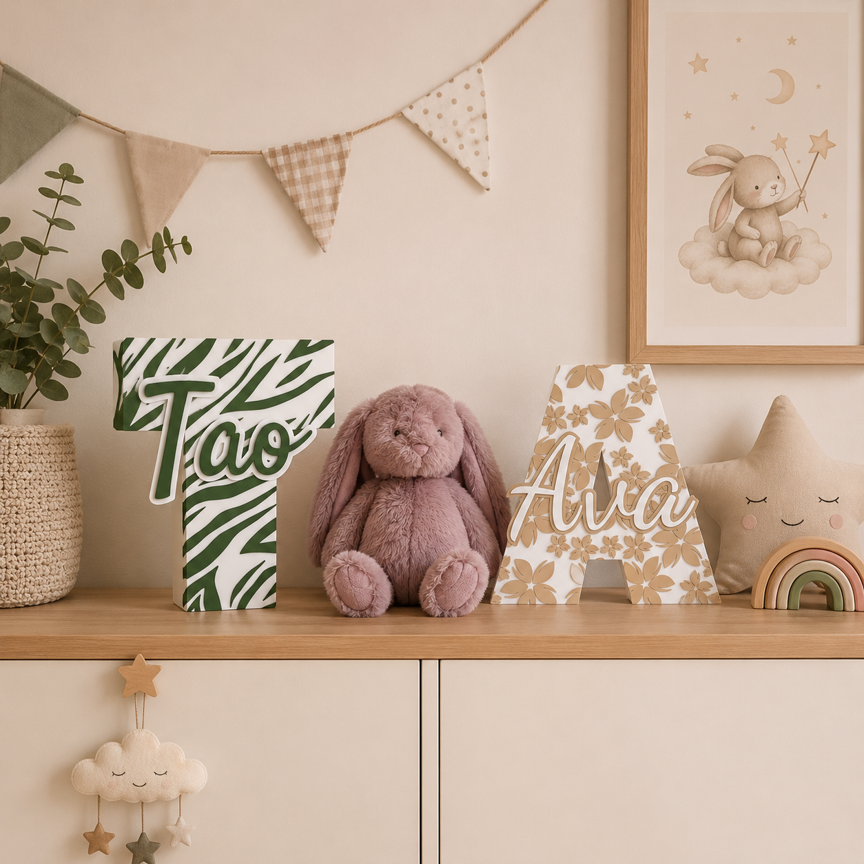 Lettre Chambre Enfant Motif